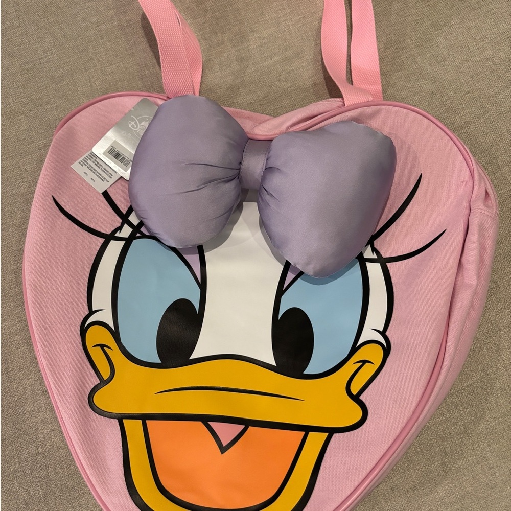 Daisy Duck Big Face Canvas Tote - Picture 5 of 5